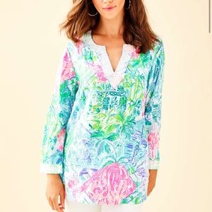 Lilly Pulitzer Tops - NWT Lilly Pulitzer Renalto Sequin Tunic Lilly Pulitzer Tops - NWT Lilly Pulitzer Renalto Sequin Tunic